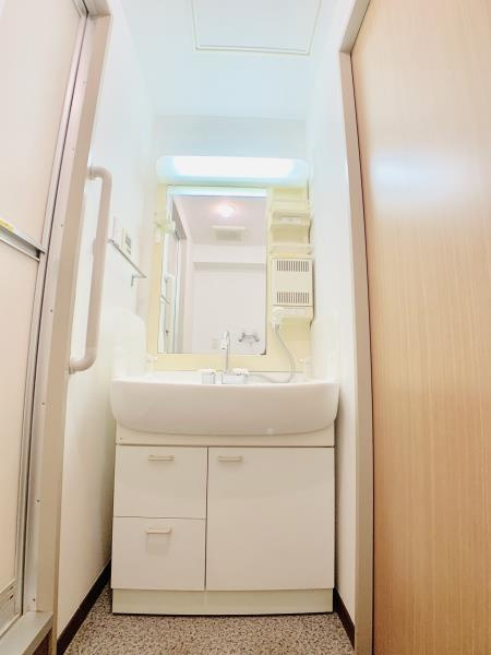ベルメゾン南篠崎の洗面所