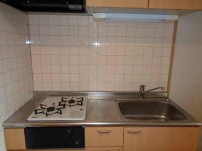 【キッチン】 | フルリール松浦Ⅱ | 2口ガスコンロ付き※写真はイメージです