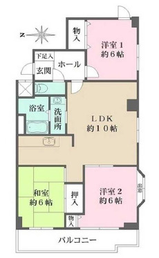 カサフィレンツェの間取り