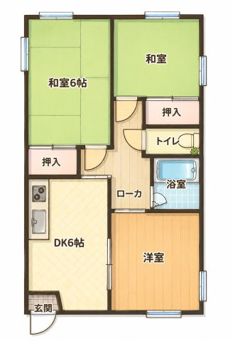【間取り】 | 林アパート