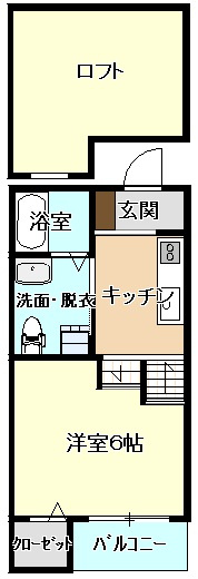 【間取り】 | ブランドール黒石