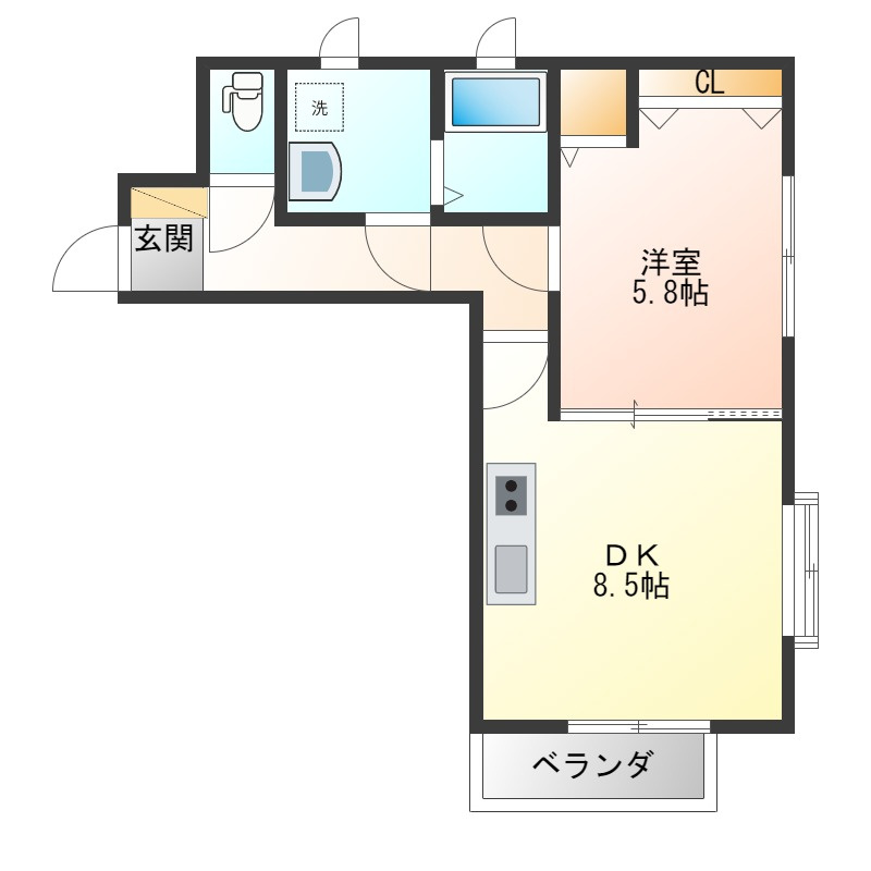 シャルムグランの間取り