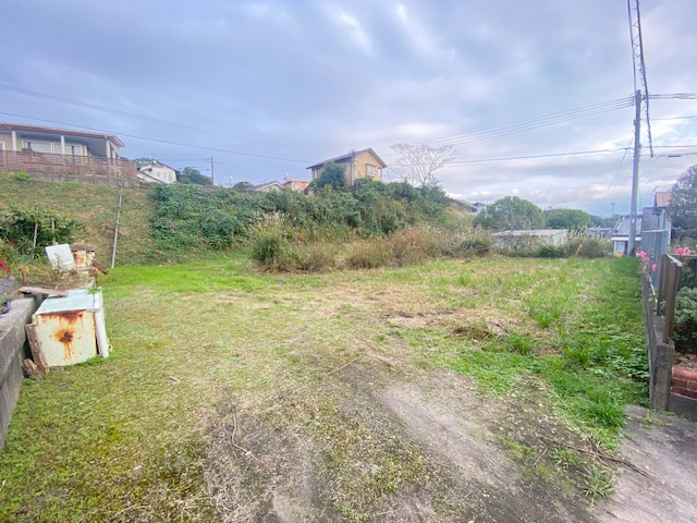 都城市高城町石山の売地の外観