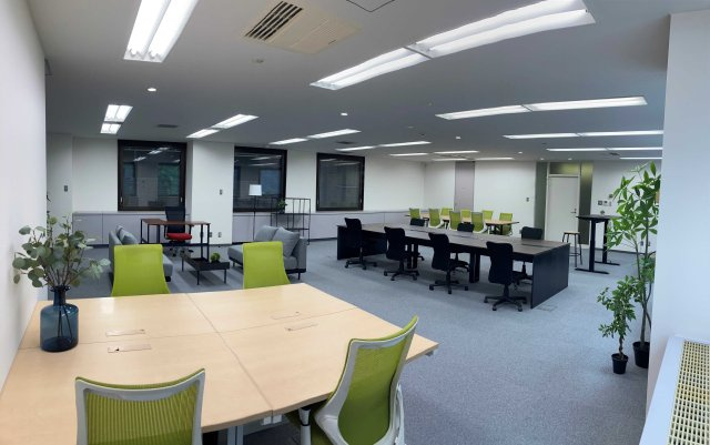 NGA紀尾井町ビルの内装|レイアウトの参考にオフィスステージング実施中！※引き渡しにオフィス家具は含まれません※