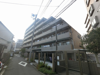 【外観】 | エンゼルハイム新子安 | 総戸数戸、年月築、管理人は勤務につき管理体制良好です♪