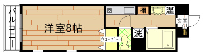 ディクティ三条の間取り