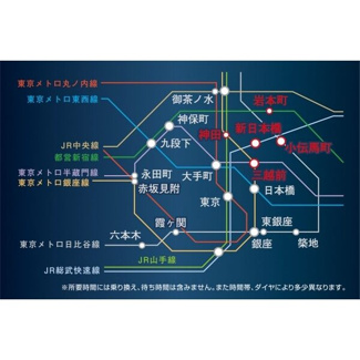 【地図】 | プラウドフラット三越前