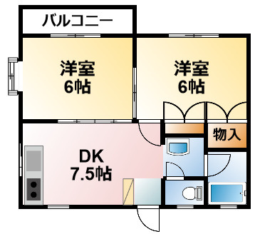 マリンハイツの間取り