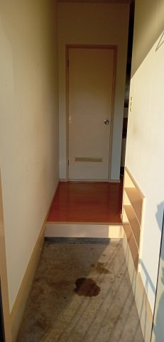 明るい玄関です