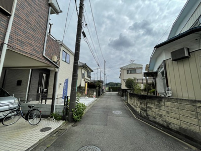 【前面道路含む現地写真】 | 府中市是政6丁目新築戸建て