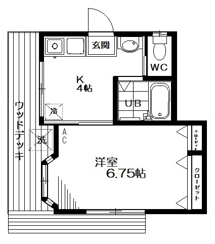【間取り】 | サンパティーク新大久保