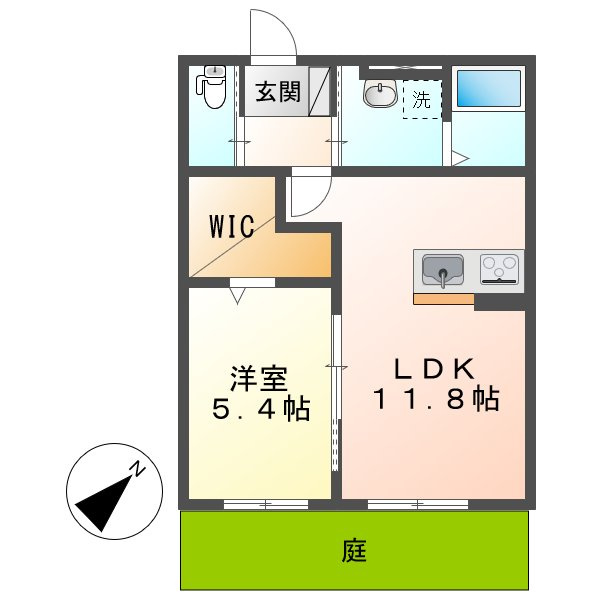 ソレイユみそらⅣの間取り