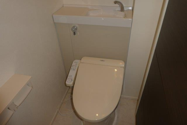 ソレイユみそらⅣのトイレ|ウォシュレット