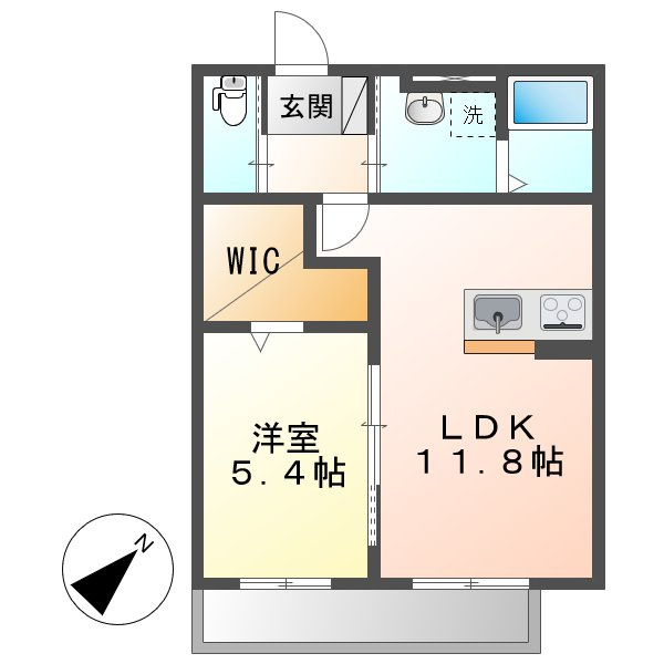 ソレイユみそらⅣの間取り