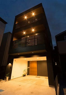 【外観】 | 自由設計の新築戸建。
間取り、設備等ご自由に選んでいただけます♪
(当社施工例)