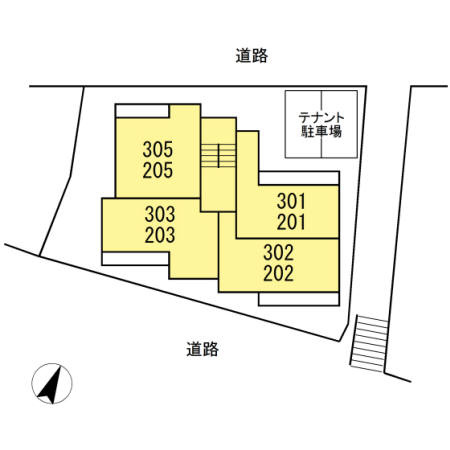 ソフィアⅣの区画図