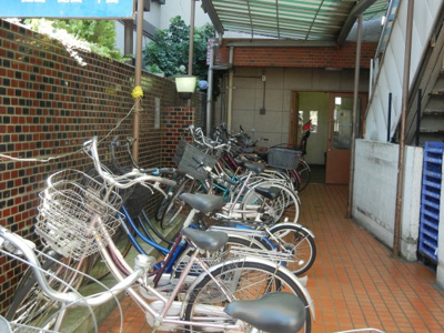 【その他共用部分】 | 新宿サニーマンション | 駐輪スペース