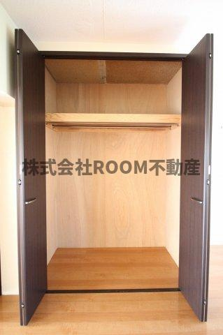 野﨑マンションの収納|大きなスペースがあり、収納には困りません