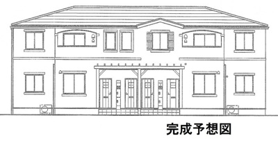 【外観パース】 | メゾン・フランベル