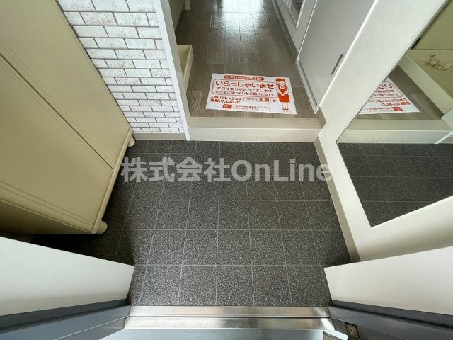 オークハイツの玄関