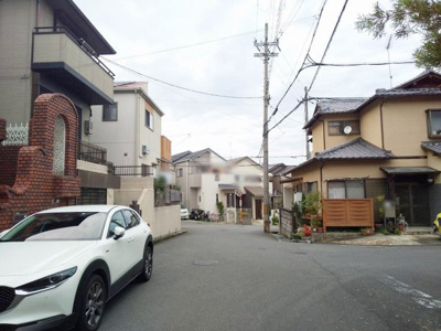 【前面道路含む現地写真】 | 京田辺市大住責谷　中古戸建