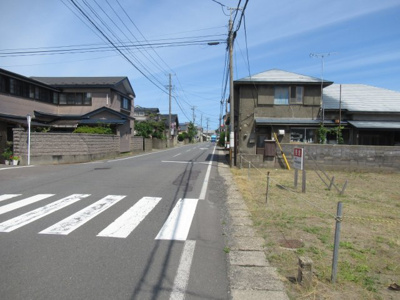 【前面道路含む現地写真】 | 能代市明治町・売地