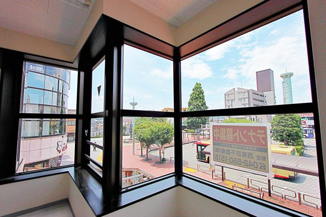 和田秋川ビルの展望|出窓から見た景色