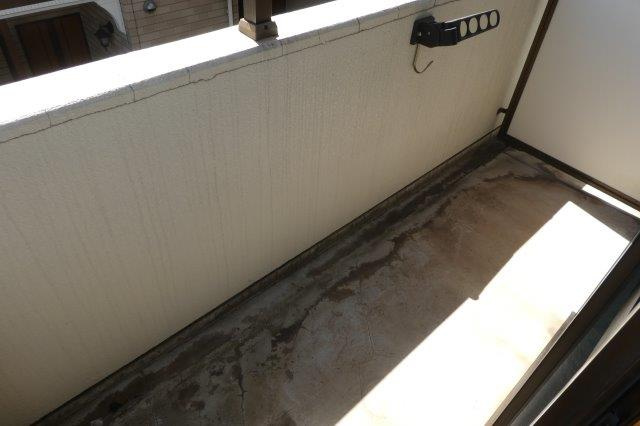 サンヴィレッジ笹沖のバルコニー