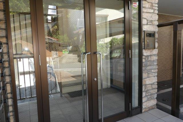 サンヴィレッジ笹沖のエントランス|オートロック