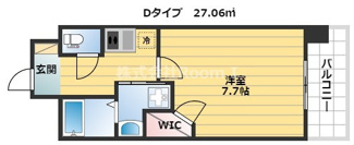 【間取り】 | クラウンハイム北心斎橋フラワーコート
