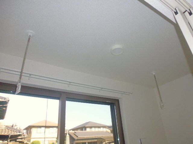 倉敷市南畝３丁目のアパートの設備|室内物干し