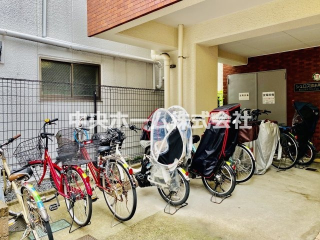 シュロス錦糸町の駐輪場|駐輪場