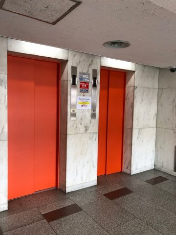 大永初台マンションのロビー