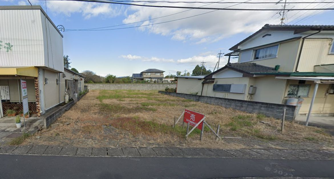 曽於市末吉町諏訪方の売地の外観