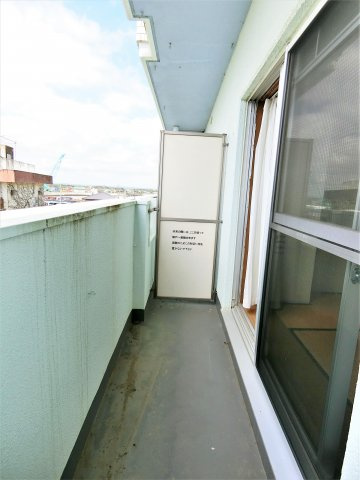 ダイアパレス白子のバルコニー