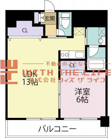 【当社管理物件】ティダタウン大手町の間取り