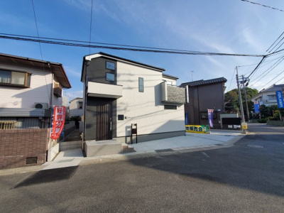 【前面道路含む現地写真】 | 天白区荒池　１号棟〈仲介手数料無料〉平針小学校・平針中学校　新築一戸建て | 11/2撮影〈内覧予約キャンペーン実施中！〉マックスバリュde住まい相談までご連絡下さい。