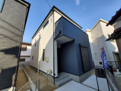 【外観】 | 天白区荒池　２号棟〈仲介手数料無料〉平針小・平針中　新築一戸建て | 11/2撮影〈内覧予約キャンペーン実施中！〉マックスバリュde住まい相談までご連絡下さい。