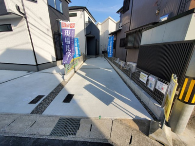 【駐車場】 | 天白区荒池　２号棟〈仲介手数料無料〉平針小・平針中　新築一戸建て | 11/2撮影〈内覧予約キャンペーン実施中！〉マックスバリュde住まい相談までご連絡下さい。