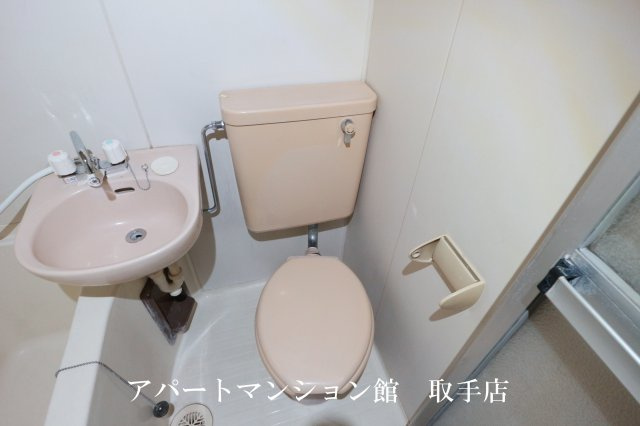 フラット白山第一のトイレ