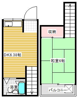 【間取り】 | フラット白山第一