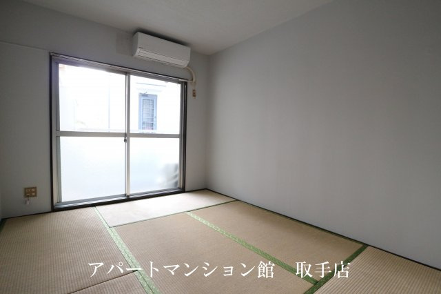 フラット白山第一の寝室