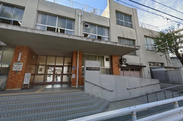 阿倍野区阪南町　土地の周辺|苗代小学校　徒歩６分