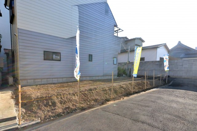 阿倍野区阪南町　土地の外観|駅歩７分の角地　すぐに建築のお手配が可能な更地です