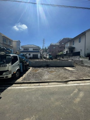 【外観】 | 仲介手数料無料　多摩市聖ヶ丘1丁目新築戸建て3棟　1号棟 | 令和3年10月中旬完成予定