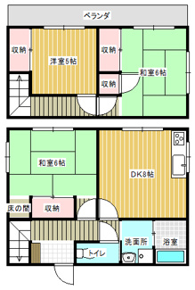 【間取り】 | 野瀬邸