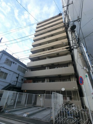 【外観】 | ドメイン横濱鶴見弐番館 | 総戸数２３戸、平成１８年５月築、管理人は日勤勤務につき管理体制良好です♪