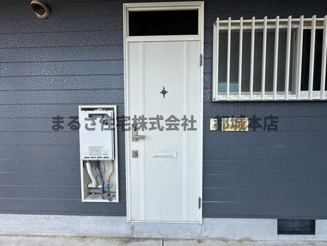 クレス中村のエントランス