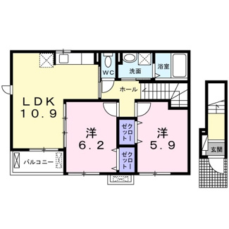 【間取り】 | ルミネ　カルム