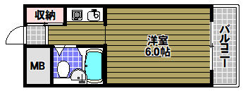 レジデンスベルの間取り